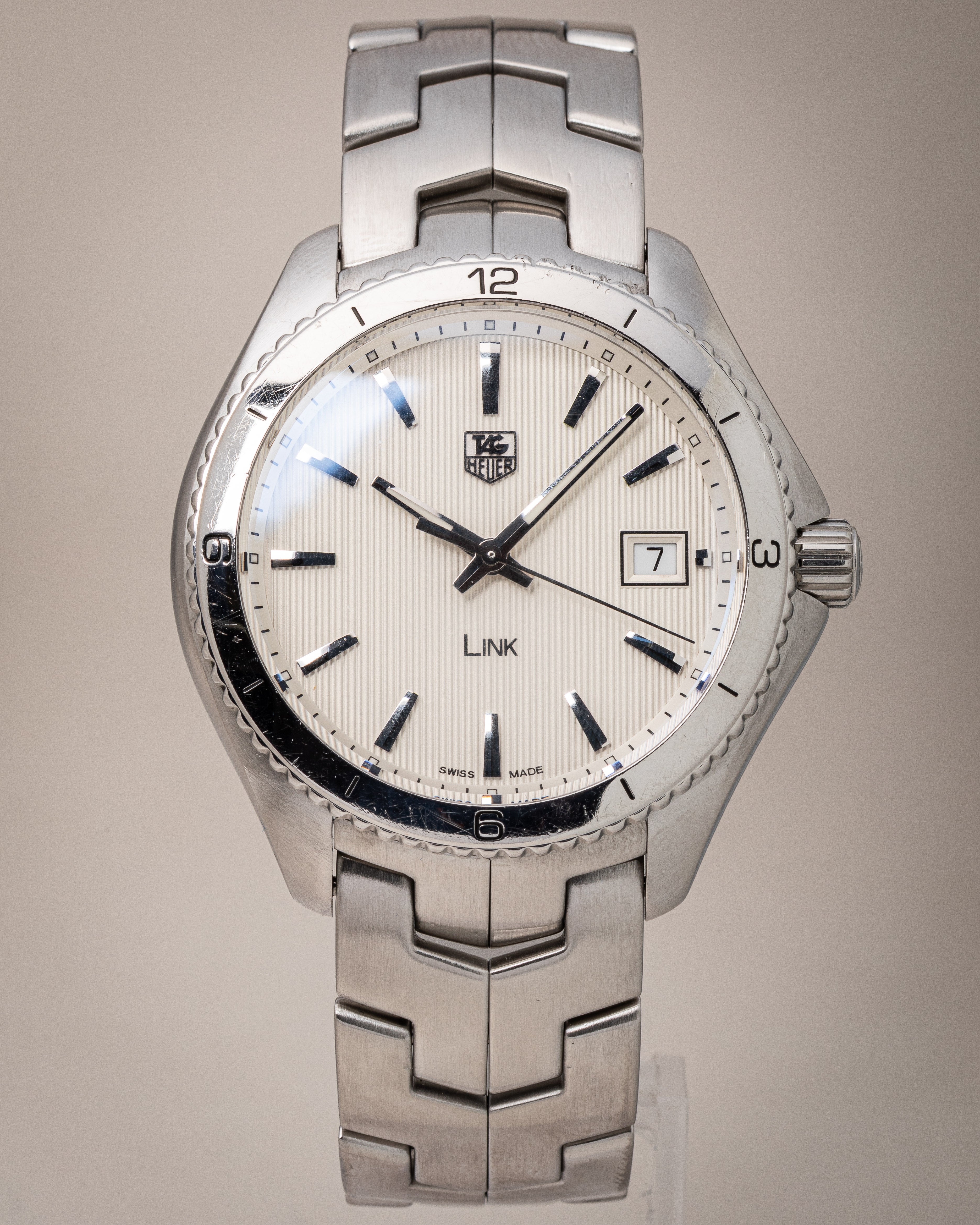 TAG Heuer Stainless Steel LINK Quartz (WAT1111) – Watches