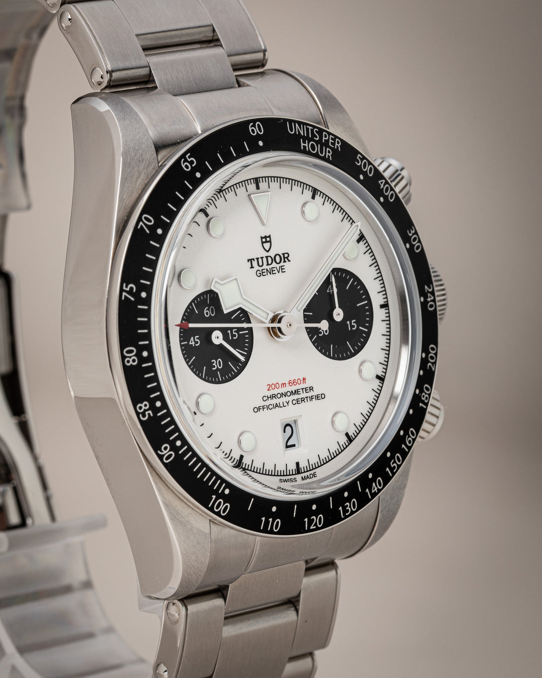 Tudor Stainless Steel Black Bay Chrono (79360N)