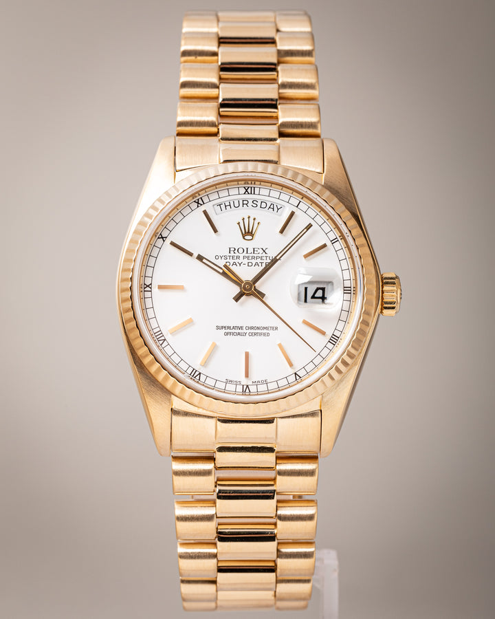 Rolex 18k Yellow Gold Day-Date (18038)