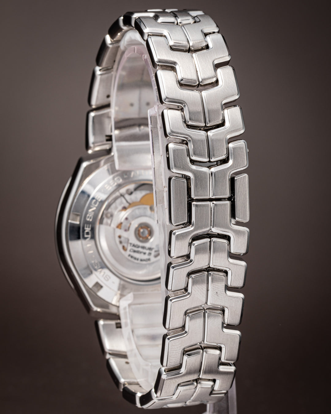 TAG Heuer Stainless Steel Link Calibre 5 Automatic (WBC2112)