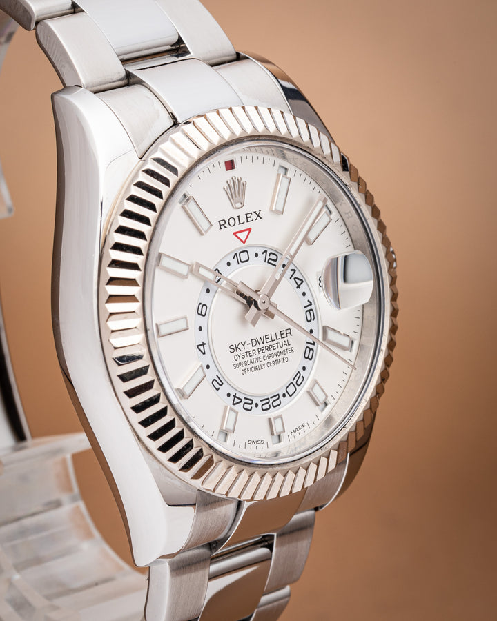 Rolex Stainless Steel Sky-Dweller (326934)