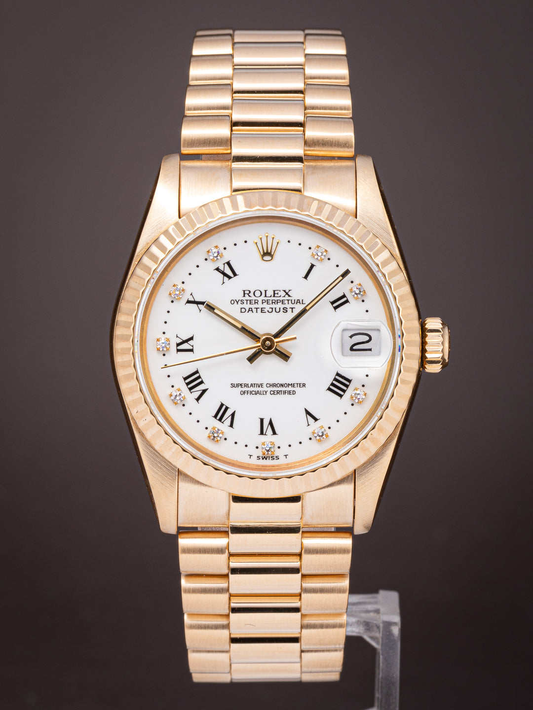 Rolex 18k Yellow Gold Women's Datejust (68278)