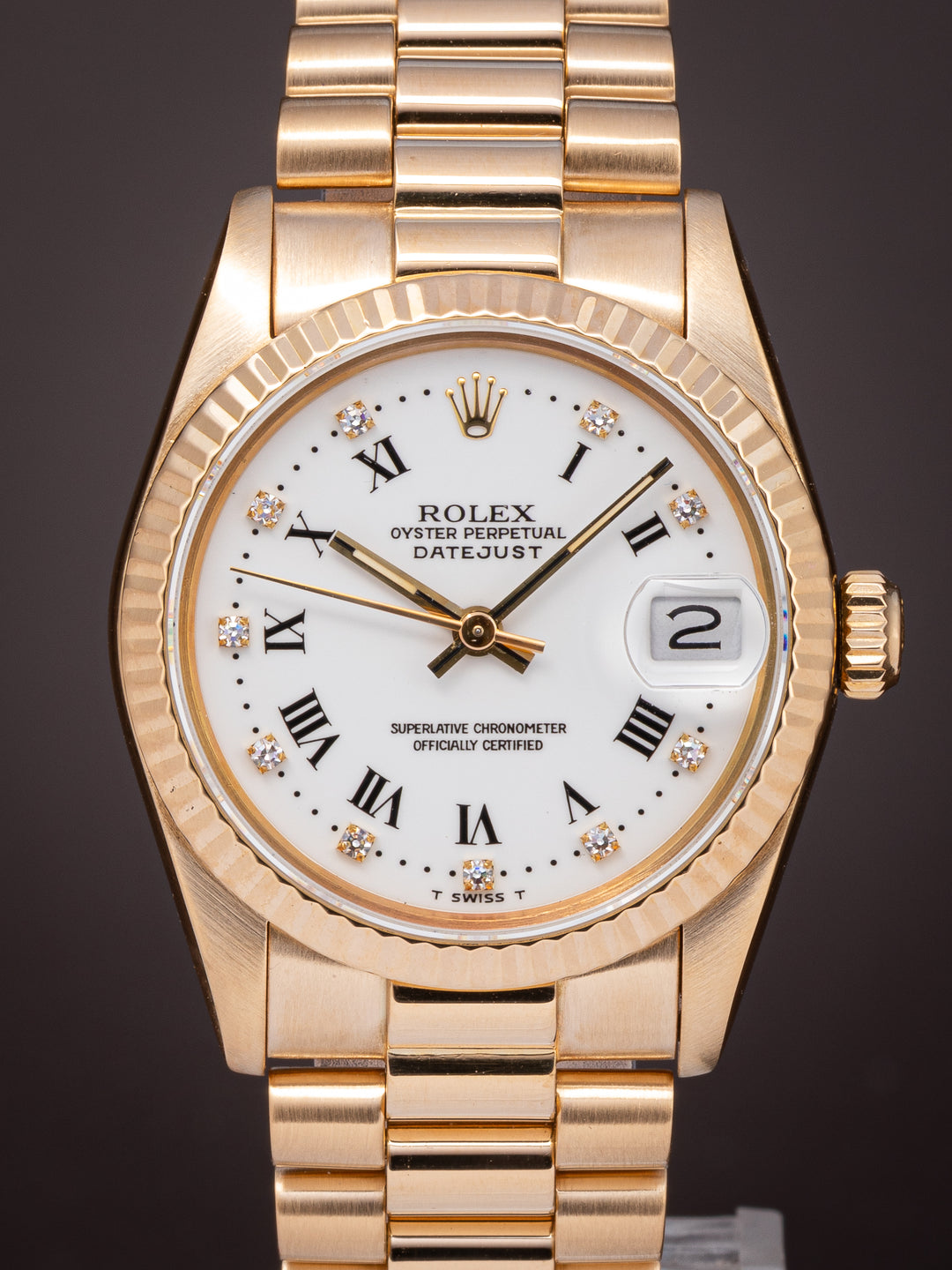 Rolex 18k Yellow Gold Women's Datejust (68278)