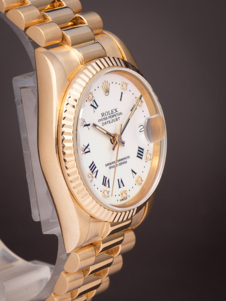 Rolex 18k Yellow Gold Women's Datejust (68278)