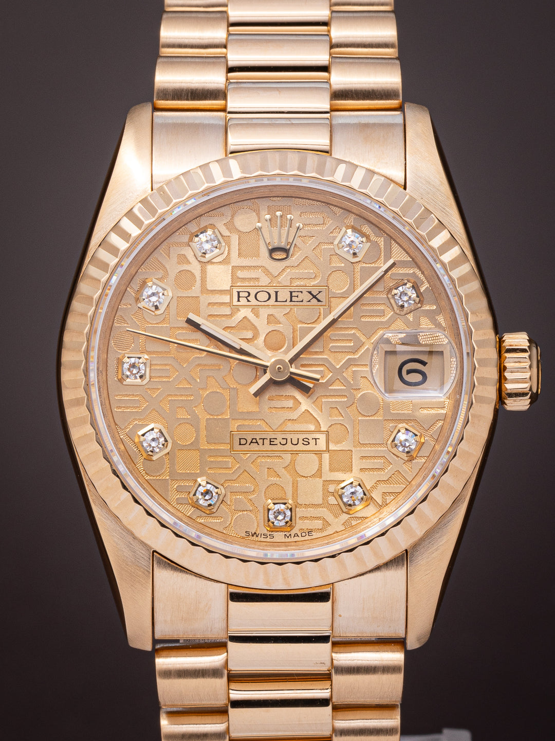 Rolex 18k Yellow Gold Women's Datejust (68278)