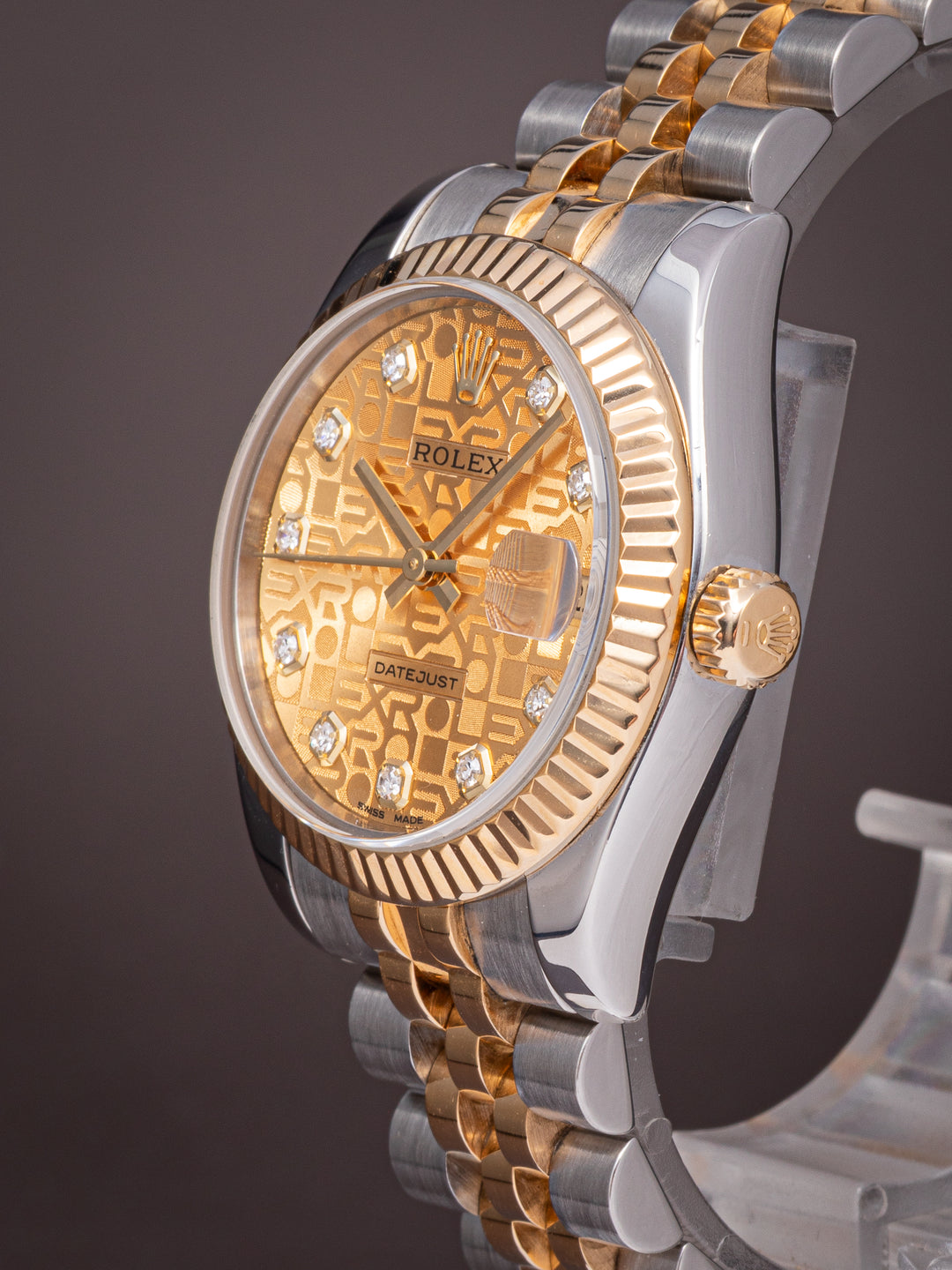 Rolex Stainless Steel and 18k Yellow Gold Women's Datejust (178273)