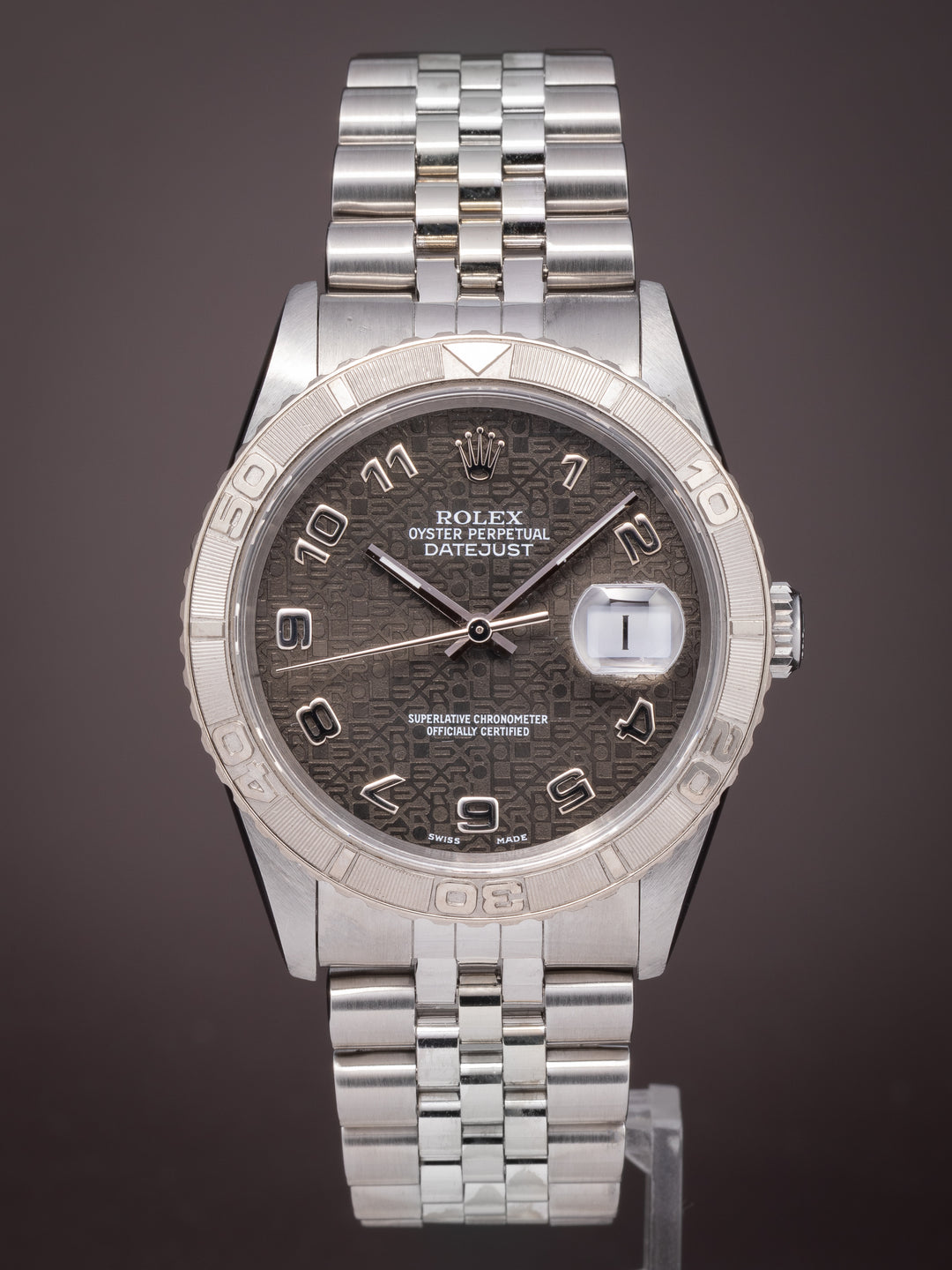 Rolex Stainless Steel Datejust Turn-O-Graph (16264)