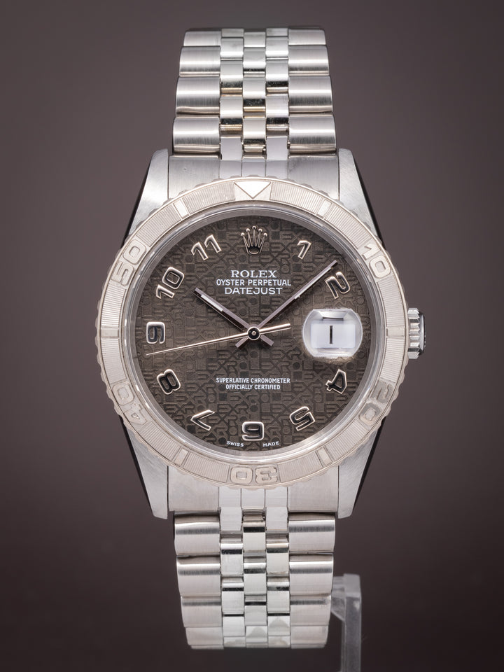 Rolex Stainless Steel Datejust Turn-O-Graph (16264)