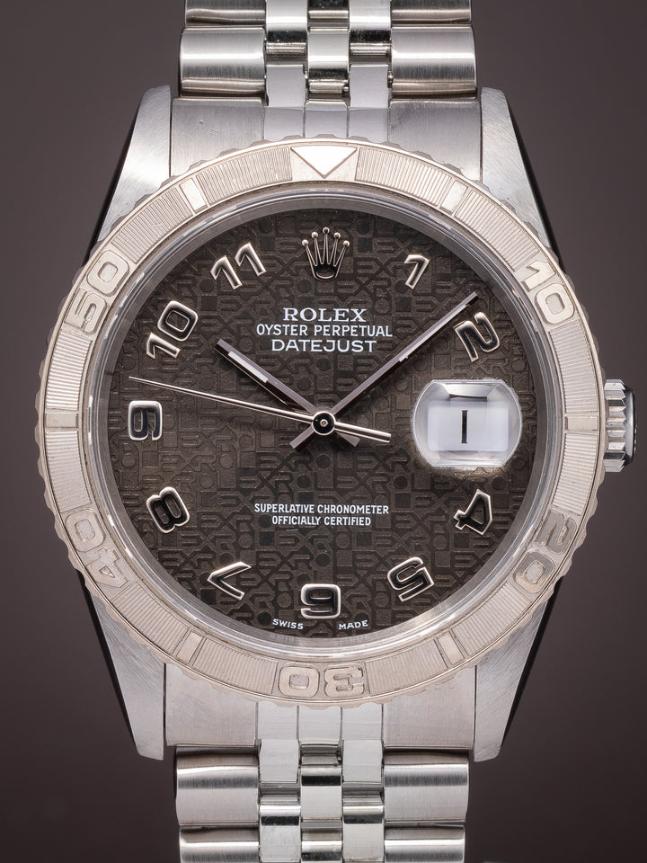 Rolex Stainless Steel Datejust Turn-O-Graph (16264)