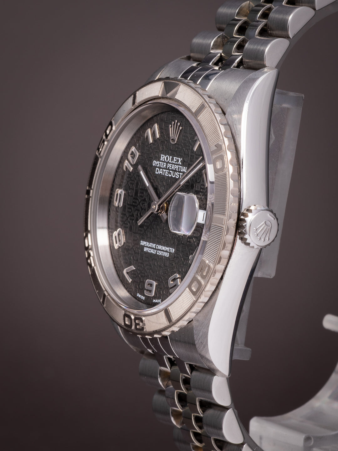 Rolex Stainless Steel Datejust Turn-O-Graph (16264)