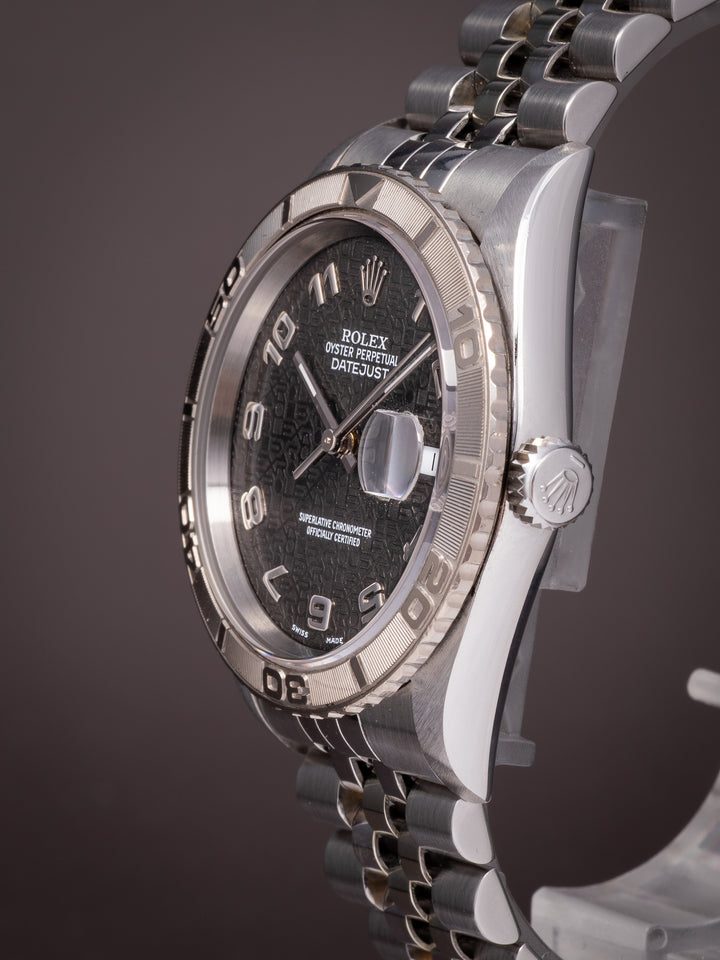 Rolex Stainless Steel Datejust Turn-O-Graph (16264)