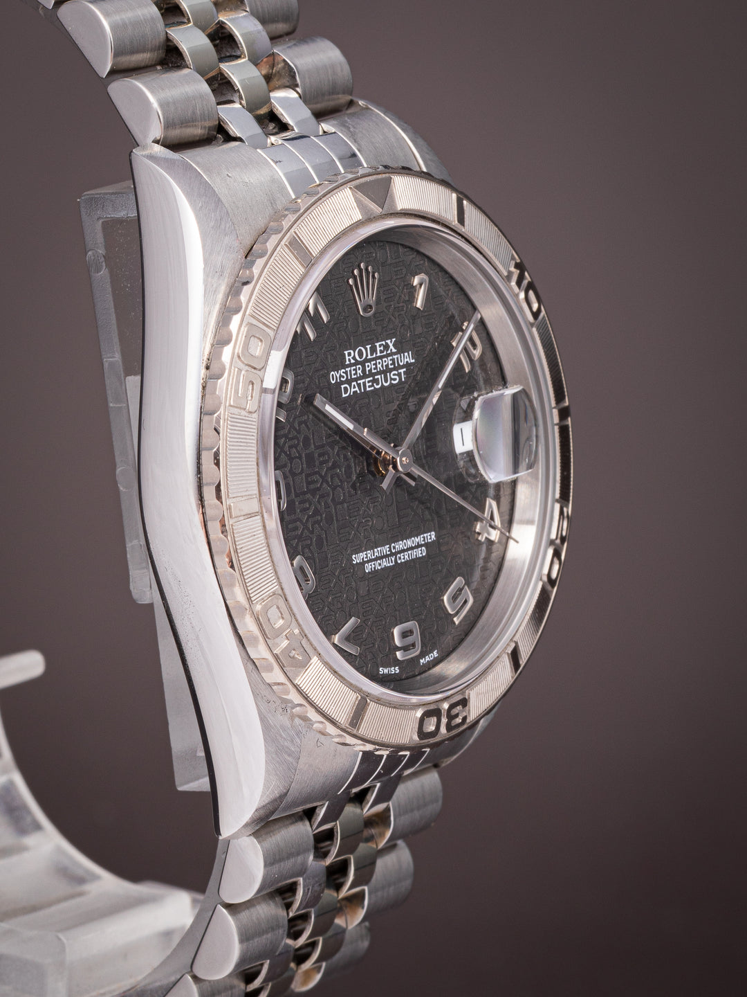 Rolex Stainless Steel Datejust Turn-O-Graph (16264)