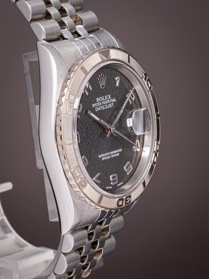 Rolex Stainless Steel Datejust Turn-O-Graph (16264)