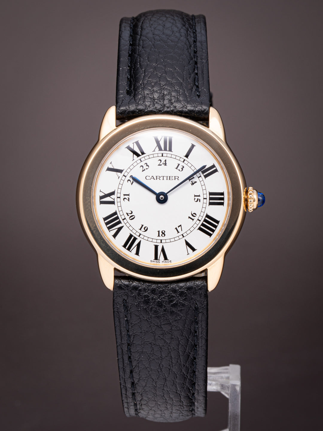 Cartier 18k Yellow Gold and Stainless Steel Ronde Solo de Cartier (W6700355)