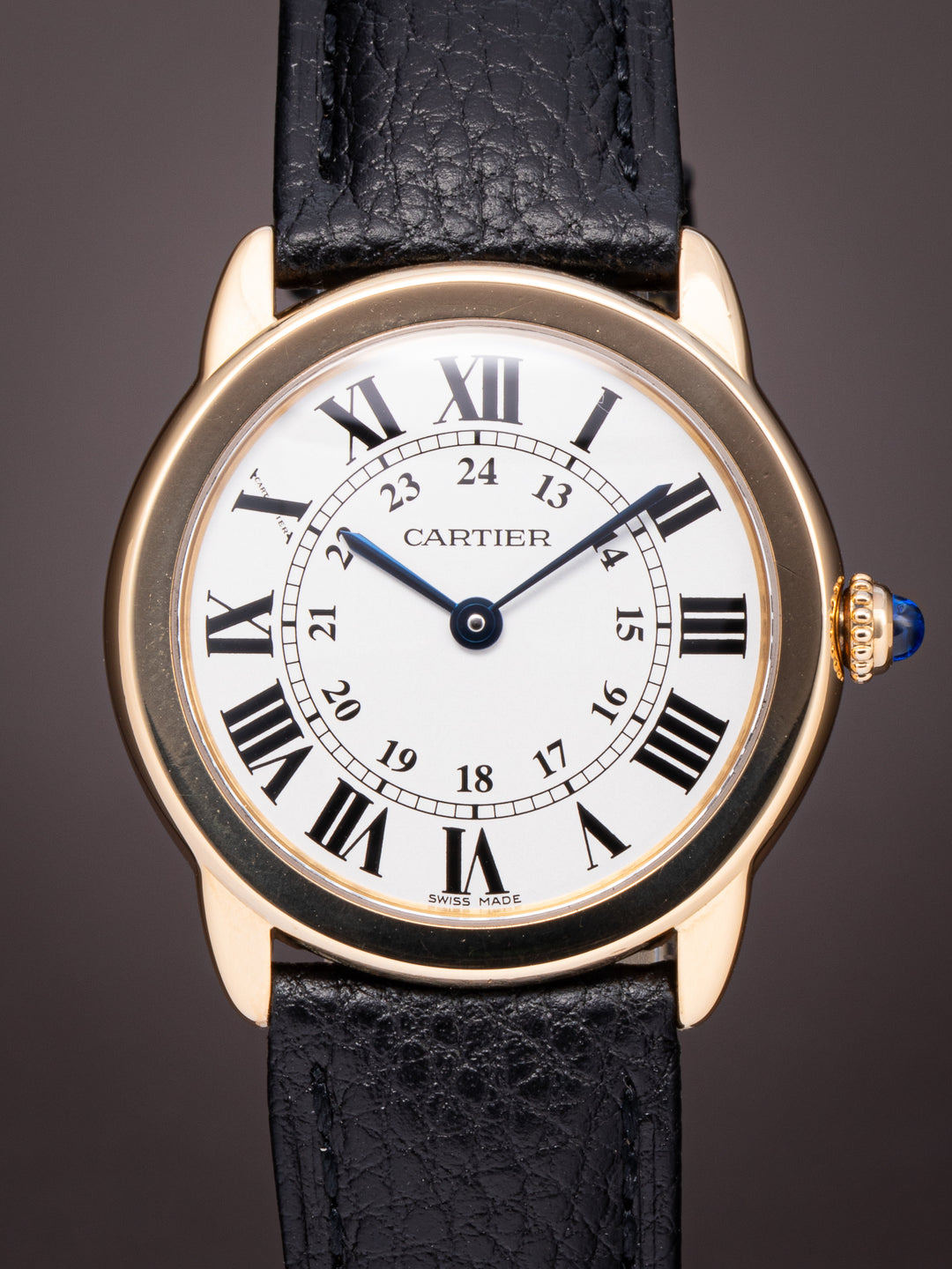Cartier 18k Yellow Gold and Stainless Steel Ronde Solo de Cartier (W6700355)