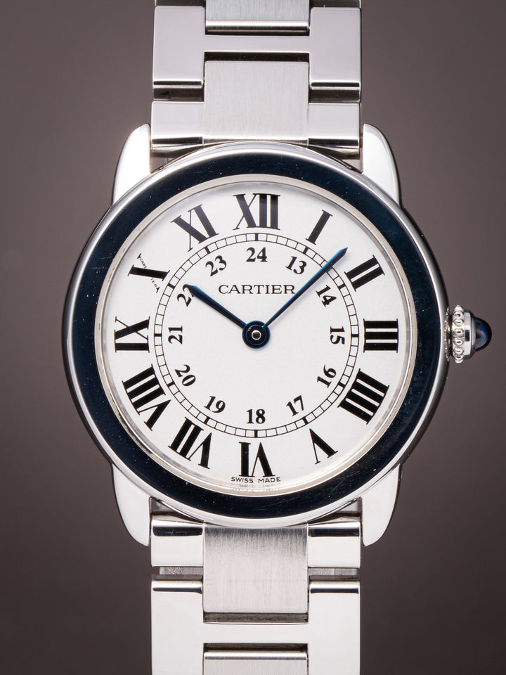 Cartier Stainless Steel Ronde Solo Quartz (W6701004)