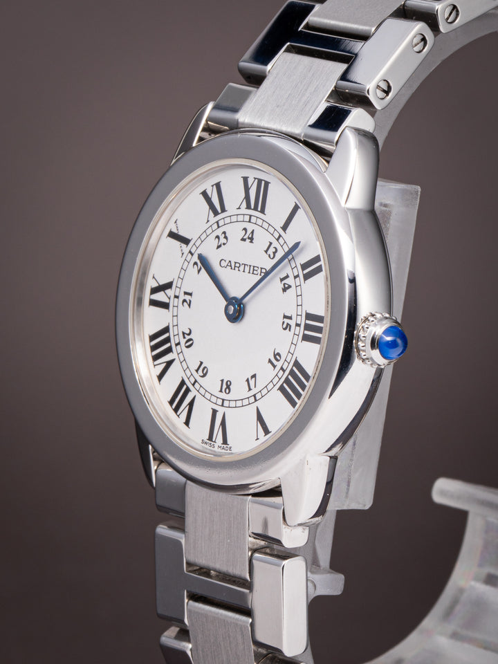 Cartier Stainless Steel Ronde Solo Quartz (W6701004)