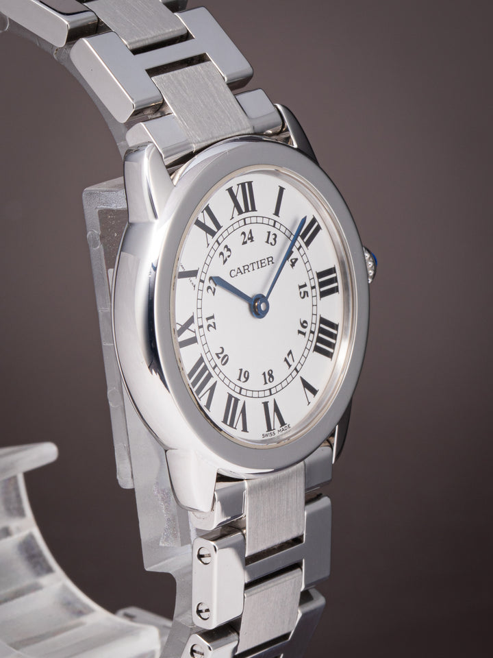Cartier Stainless Steel Ronde Solo Quartz (W6701004)