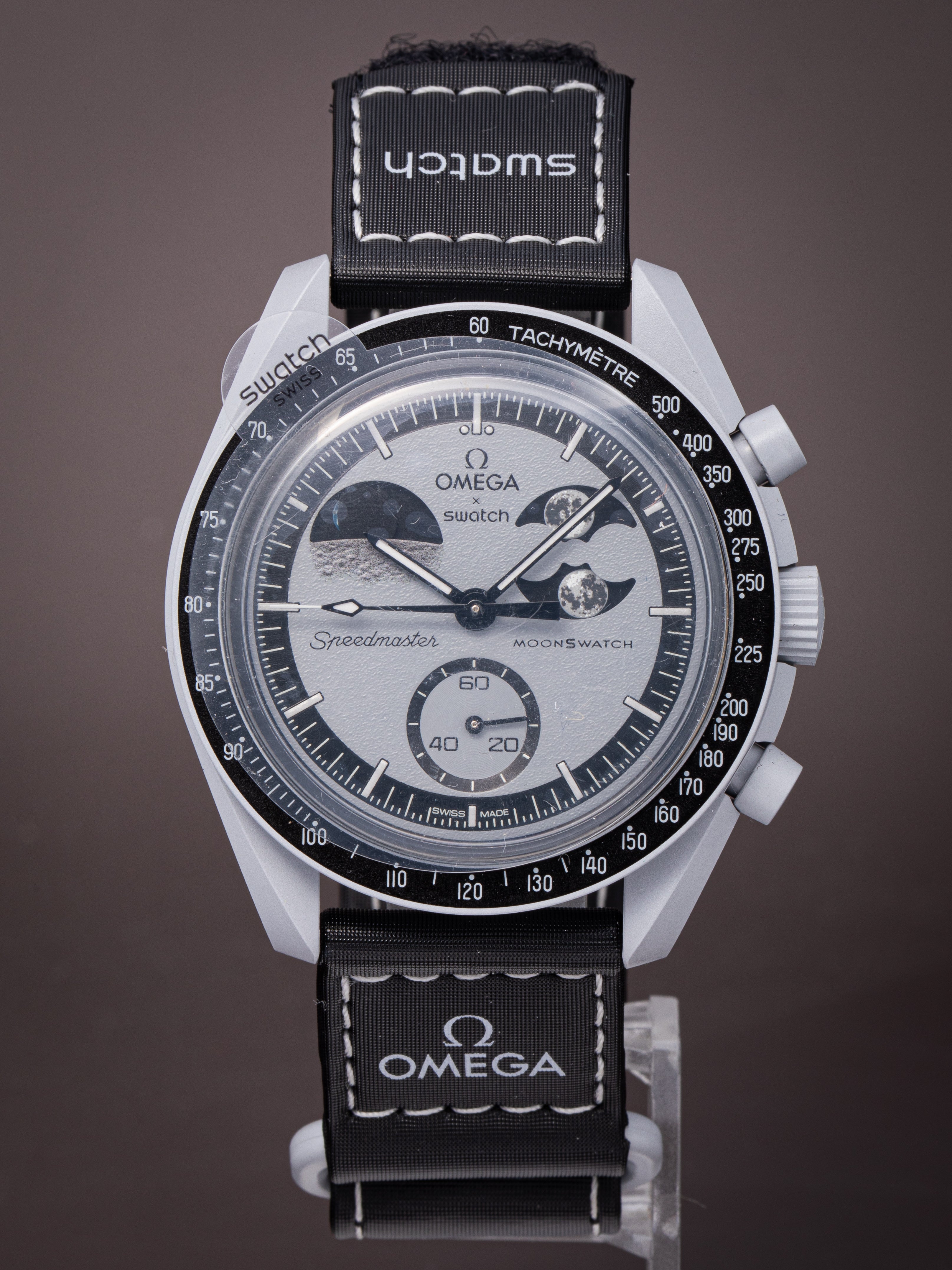 Omega X Swatch Bioceramic Speedmaster Moonswatch 