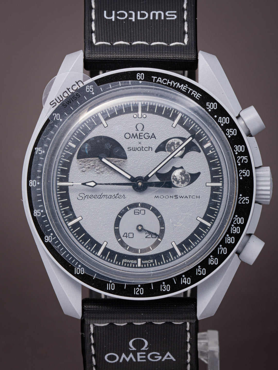 Omega X Swatch Bioceramic Speedmaster Moonswatch "MISSION TO EARTHPHASE"