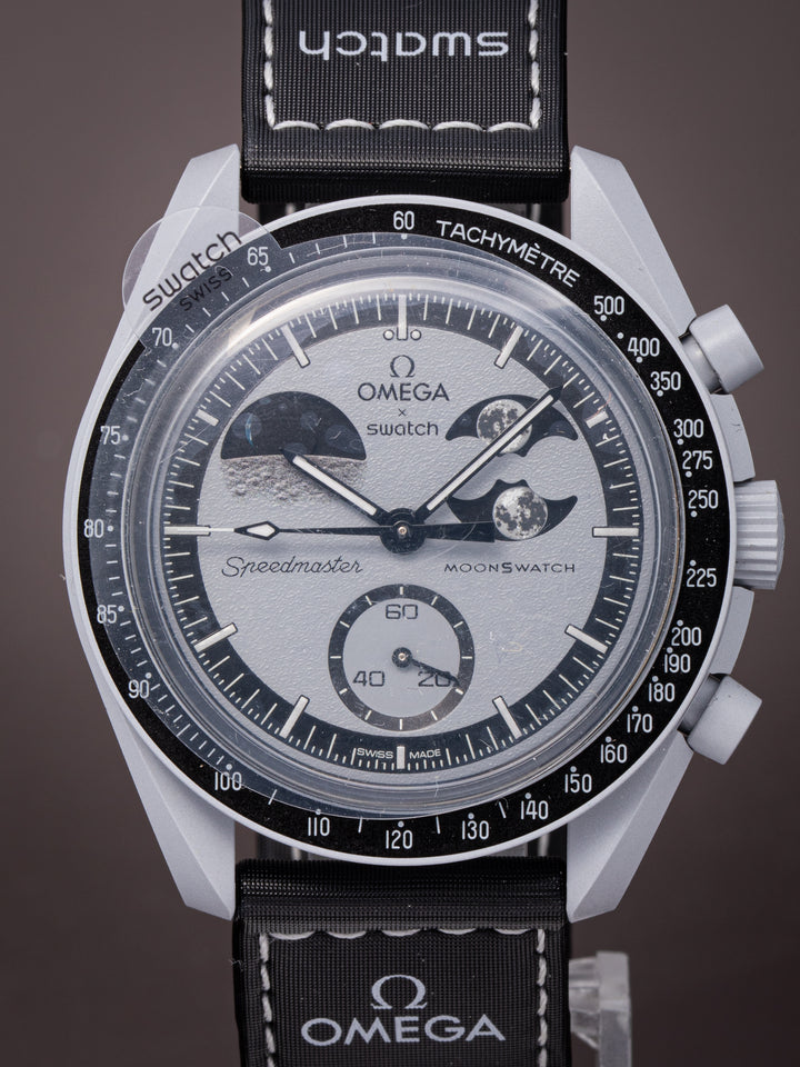 Omega X Swatch Bioceramic Speedmaster Moonswatch "MISSION TO EARTHPHASE"