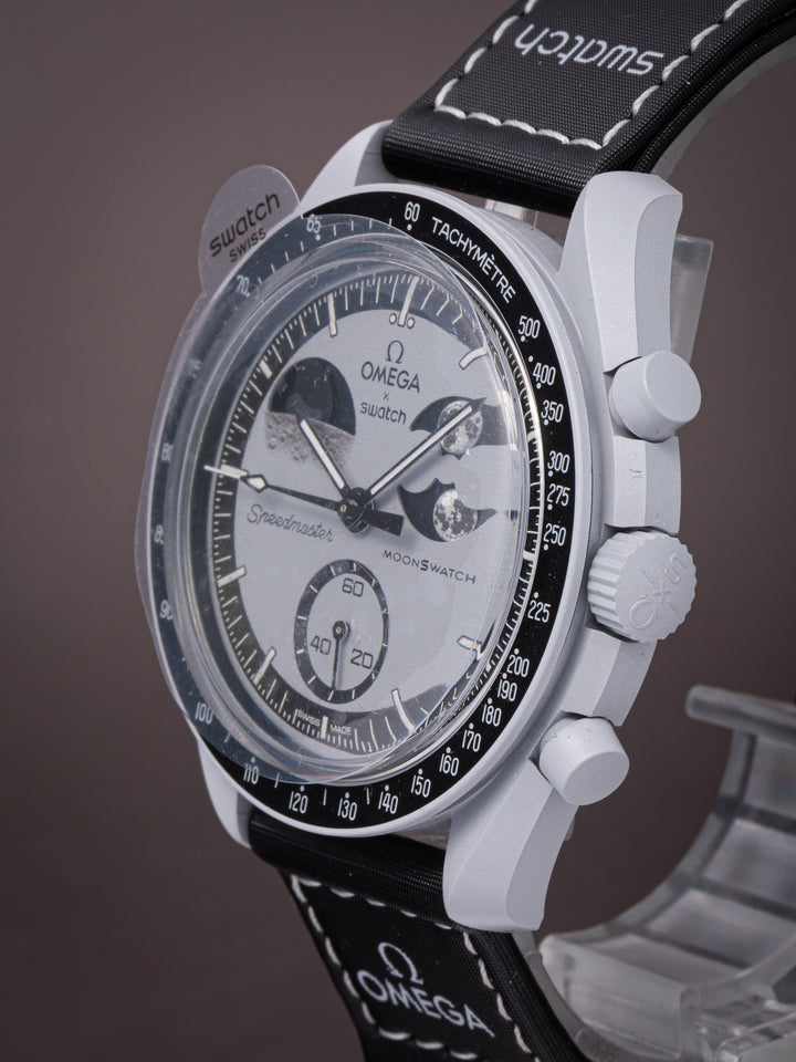 Omega X Swatch Bioceramic Speedmaster Moonswatch "MISSION TO EARTHPHASE"