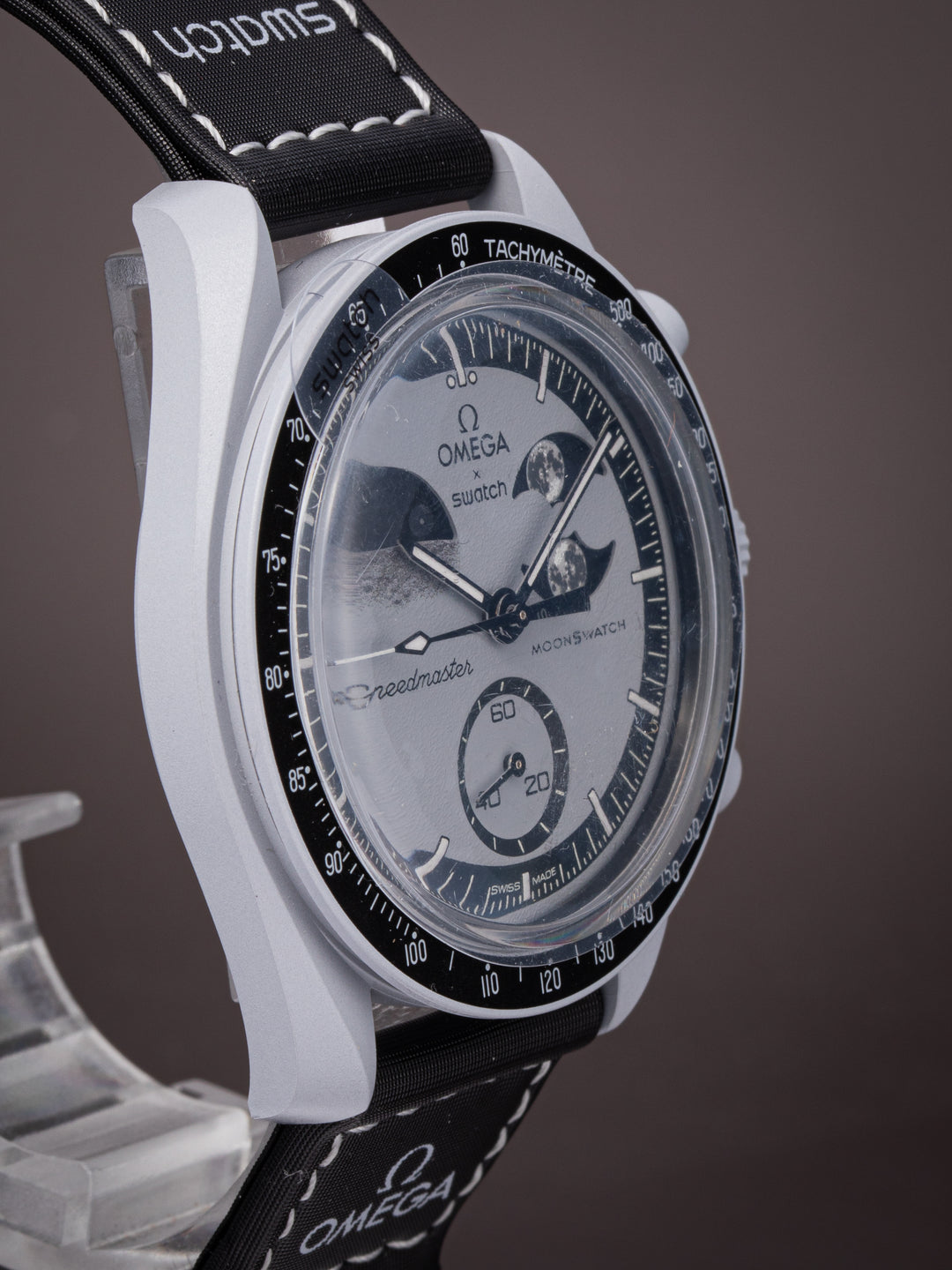 Omega X Swatch Bioceramic Speedmaster Moonswatch "MISSION TO EARTHPHASE"
