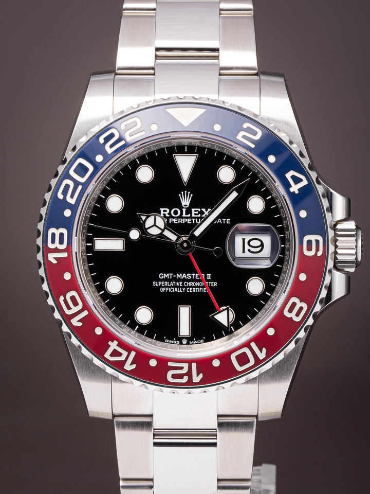 Rolex Stainless Steel GMT-Master II (126710BLRO)