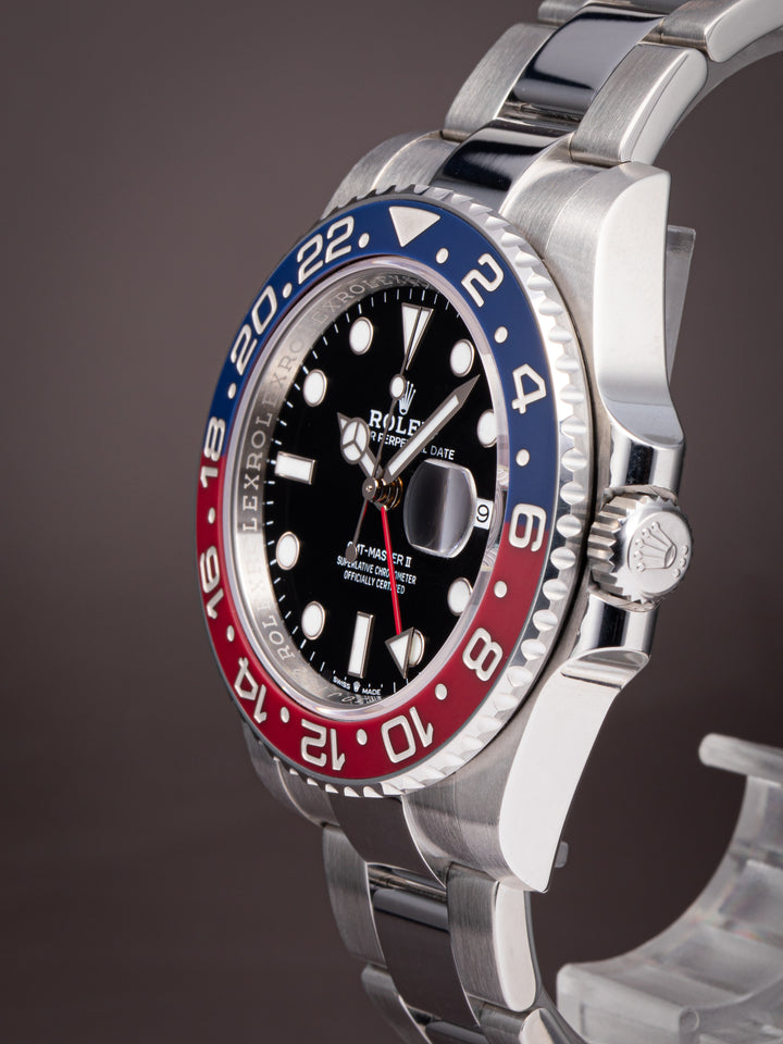 Rolex Stainless Steel GMT-Master II (126710BLRO)