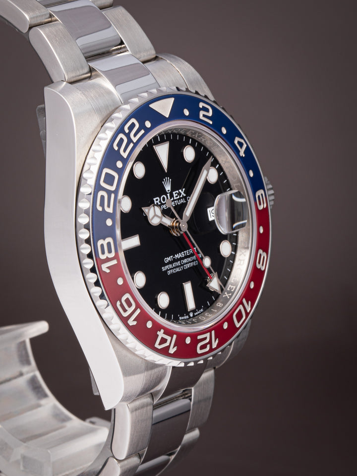 Rolex Stainless Steel GMT-Master II (126710BLRO)