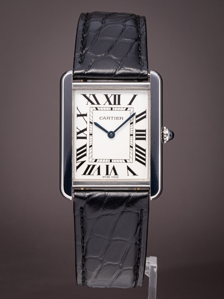 Cartier Stainless Steel Tank Solo Quartz (W5200003)