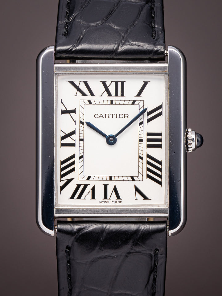 Cartier Stainless Steel Tank Solo Quartz (W5200003)