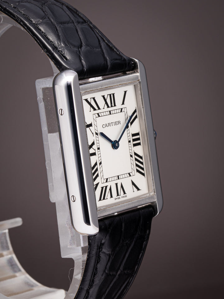 Cartier Stainless Steel Tank Solo Quartz (W5200003)