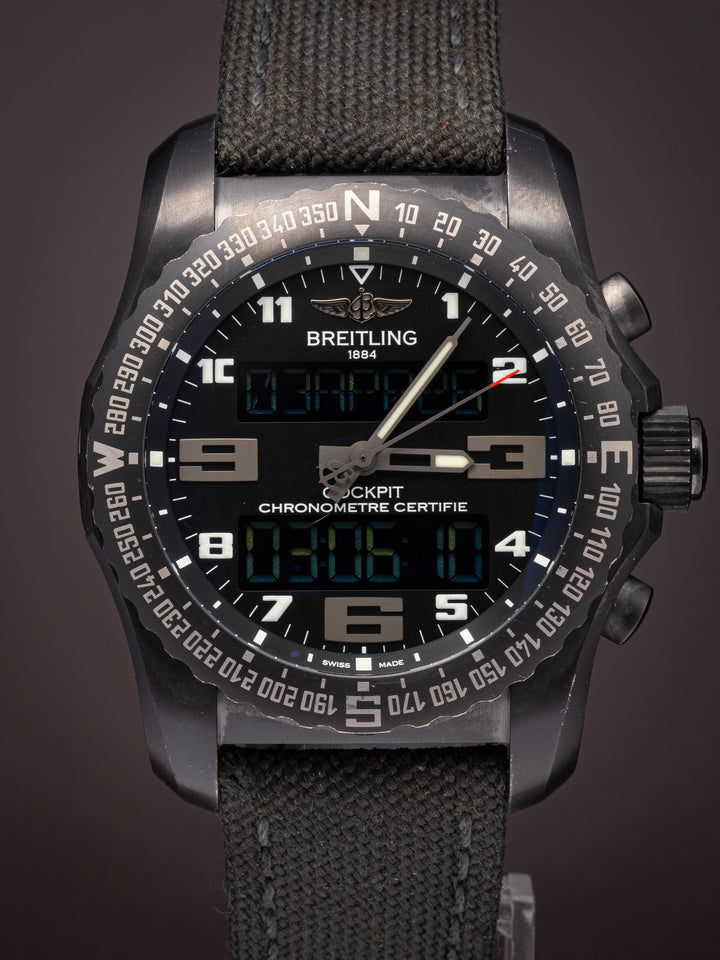 Breitling Titanium Professional Cockpit B50 Night Mission (VB5010)