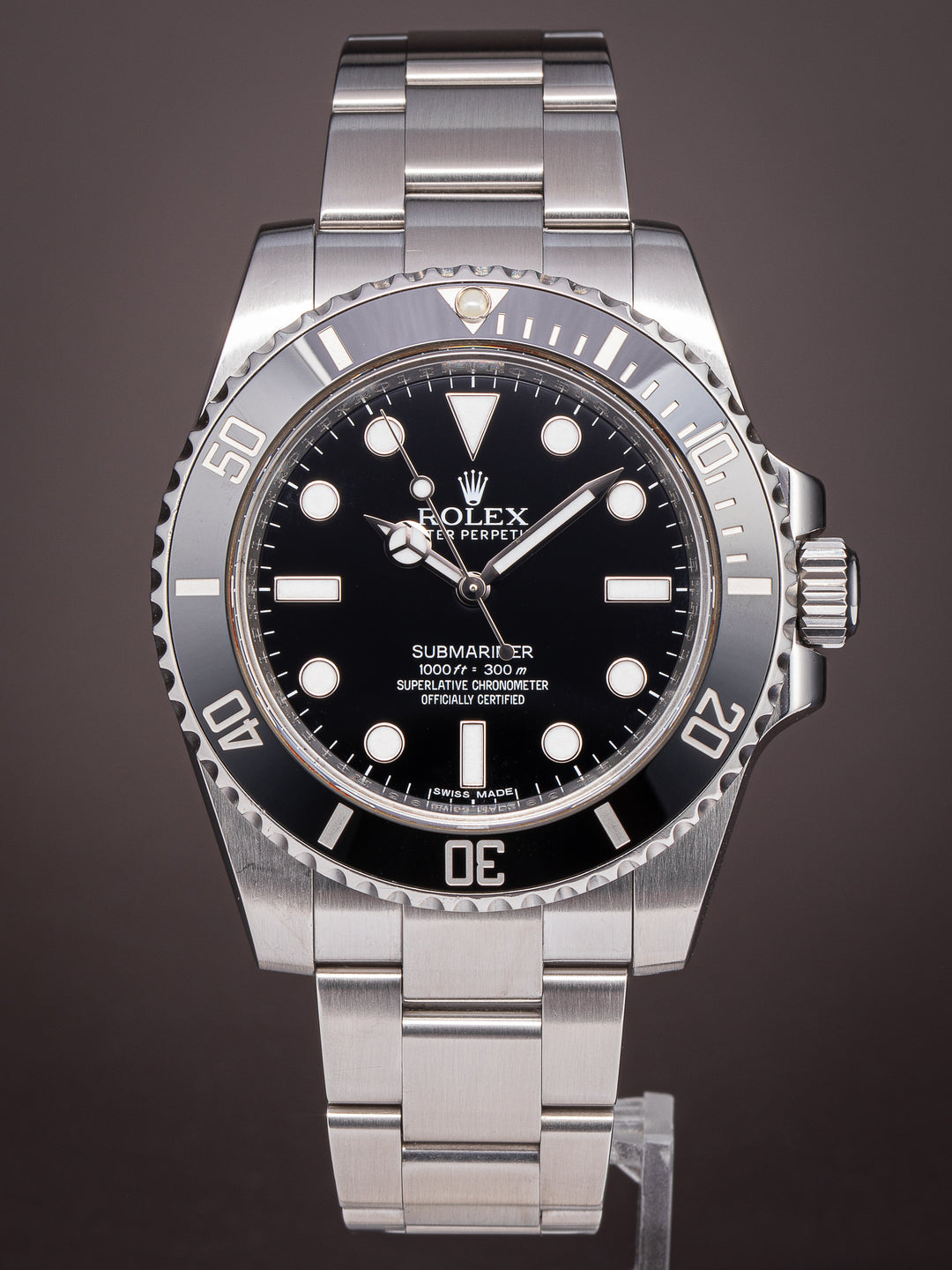 Rolex Stainless Steel Oyster Perpetual Submariner (114060)