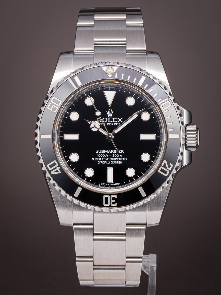 Rolex Stainless Steel Oyster Perpetual Submariner (114060)