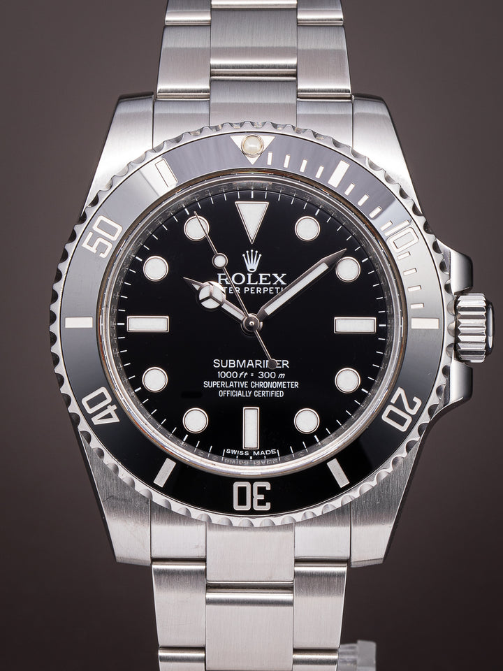 Rolex Stainless Steel Oyster Perpetual Submariner (114060)