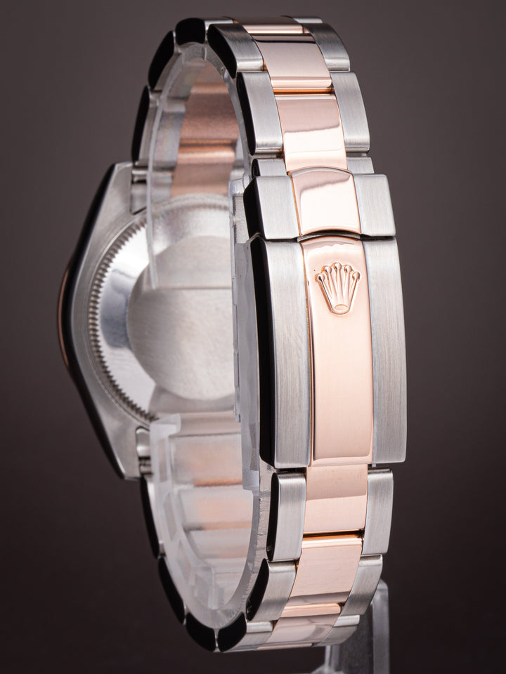 Rolex Stainless Steel and 18k Rose Gold Women's Datejust (178341)