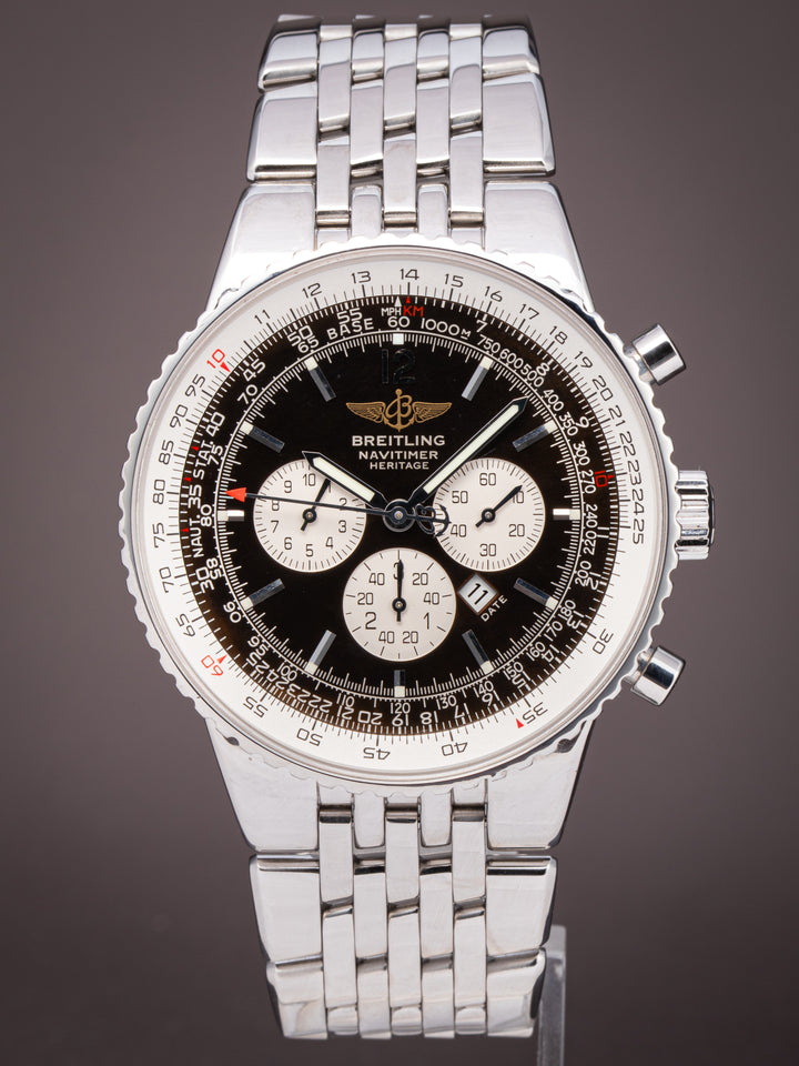Breitling Stainless Steel Navitimer Heritage Chronograph 43 (A35340)