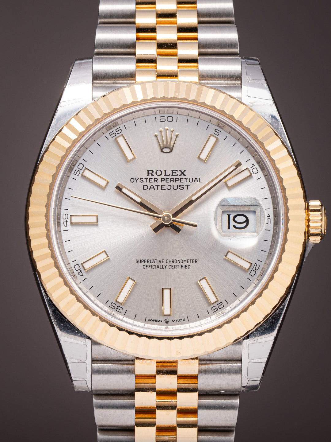 Rolex Stainless Steel and 18k Yellow Gold Datejust 41 (126333) *Unworn*