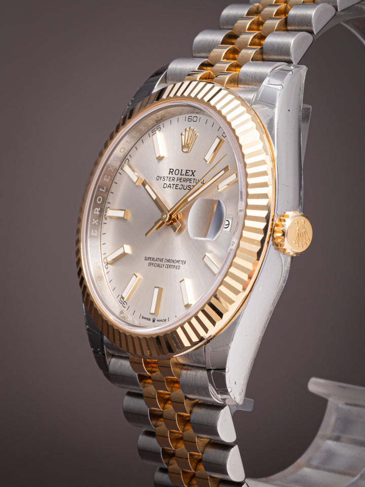 Rolex Stainless Steel and 18k Yellow Gold Datejust 41 (126333) *Unworn*