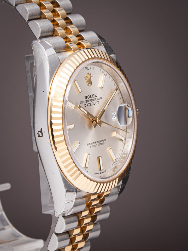 Rolex Stainless Steel and 18k Yellow Gold Datejust 41 (126333) *Unworn*