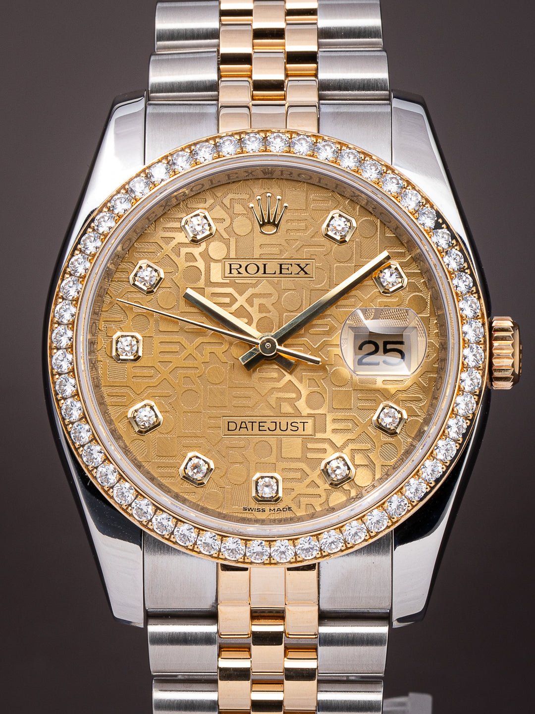 Rolex Stainless Steel and 18k Yellow Gold Datejust (116243)