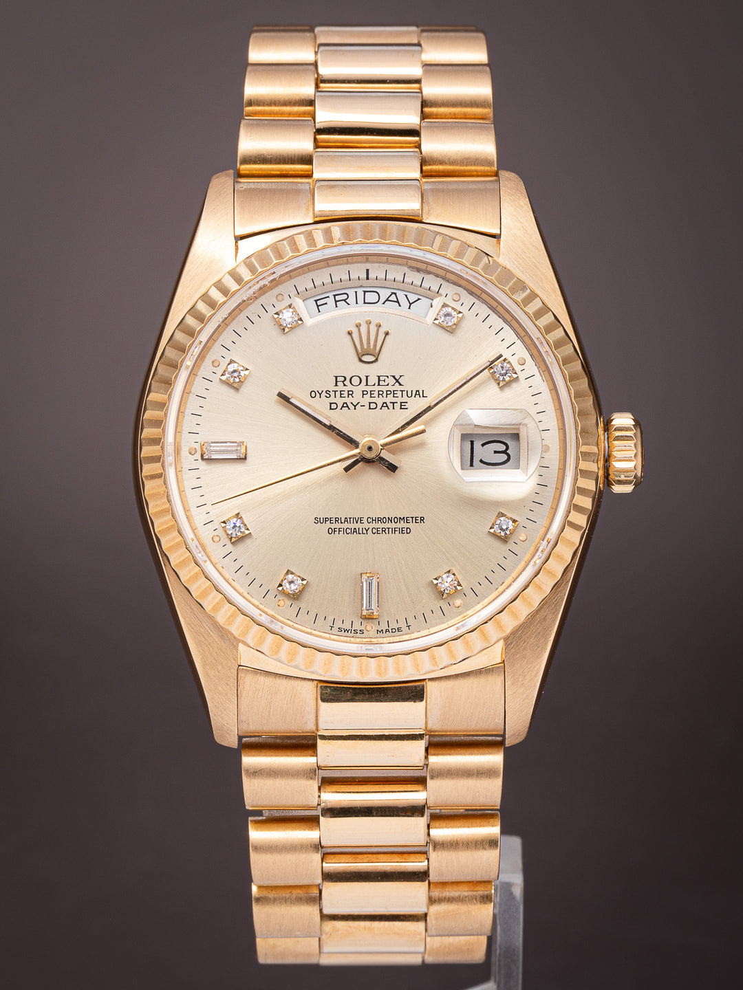 Rolex 18k Yellow Gold Day-Date (18038)
