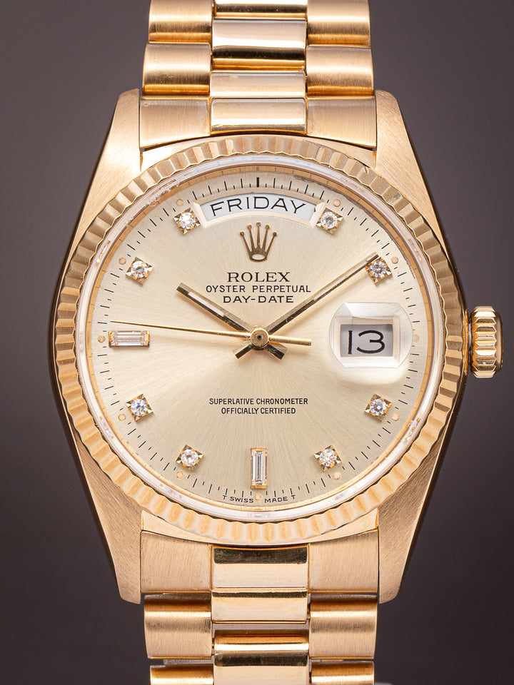 Rolex 18k Yellow Gold Day-Date (18038)