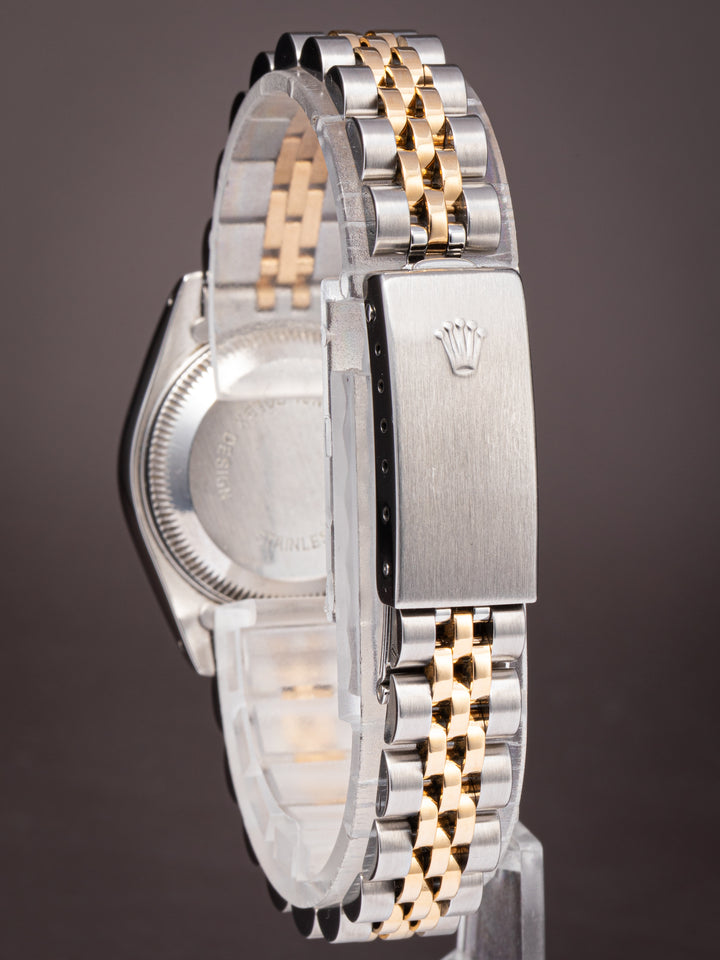 Rolex Stainless Steel and 18k Yellow Gold Women's Datejust (69173)