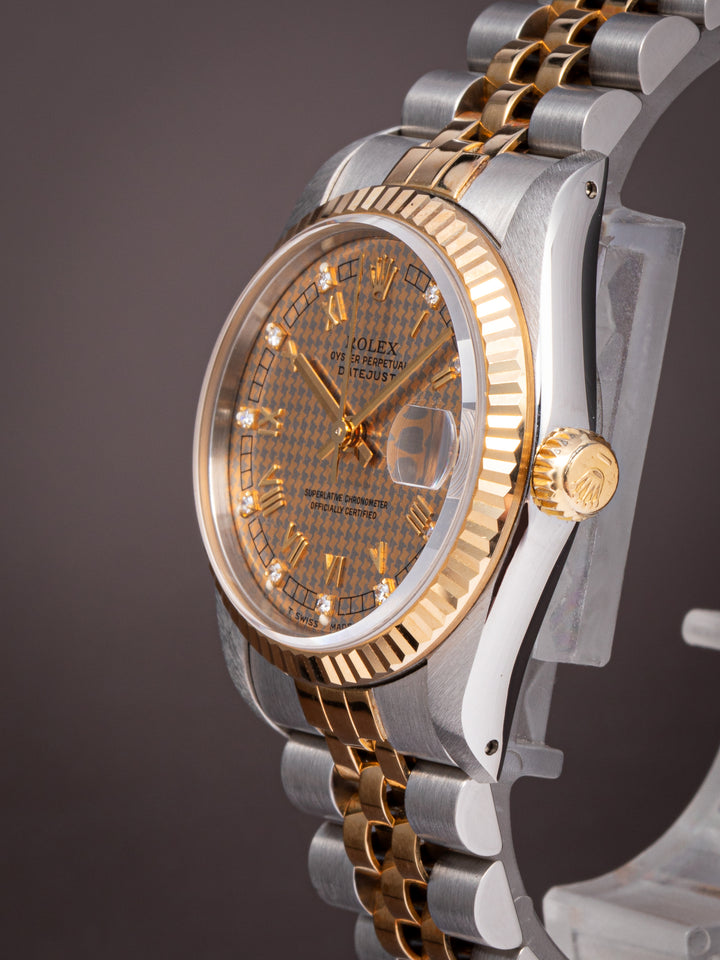 Rolex Stainless Steel and 18k Yellow Gold Women's Datejust (68273)