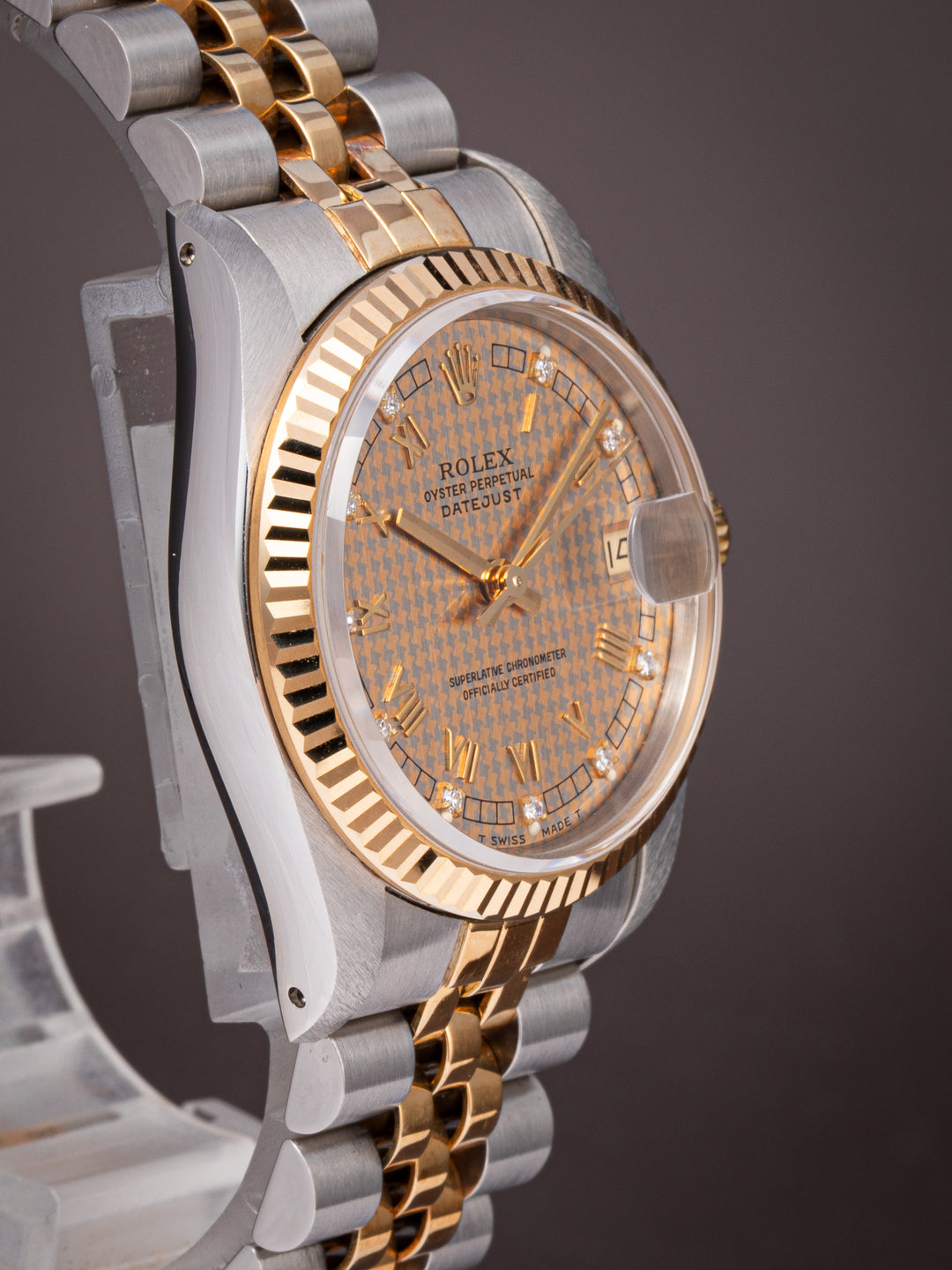 Rolex Stainless Steel and 18k Yellow Gold Women's Datejust (68273)