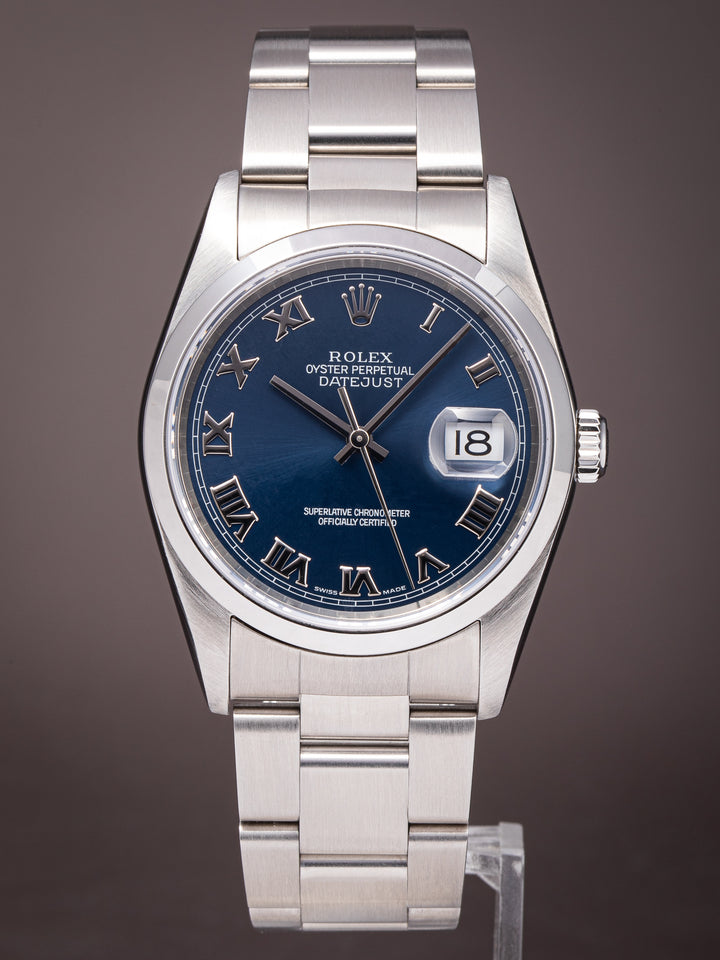 Rolex Stainless Steel Datejust (16200)