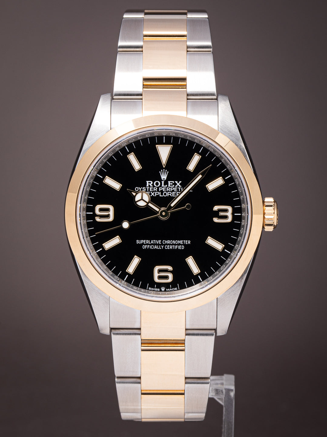 Rolex Stainless Steel and 18k Yellow Gold Explorer 36 (124273)